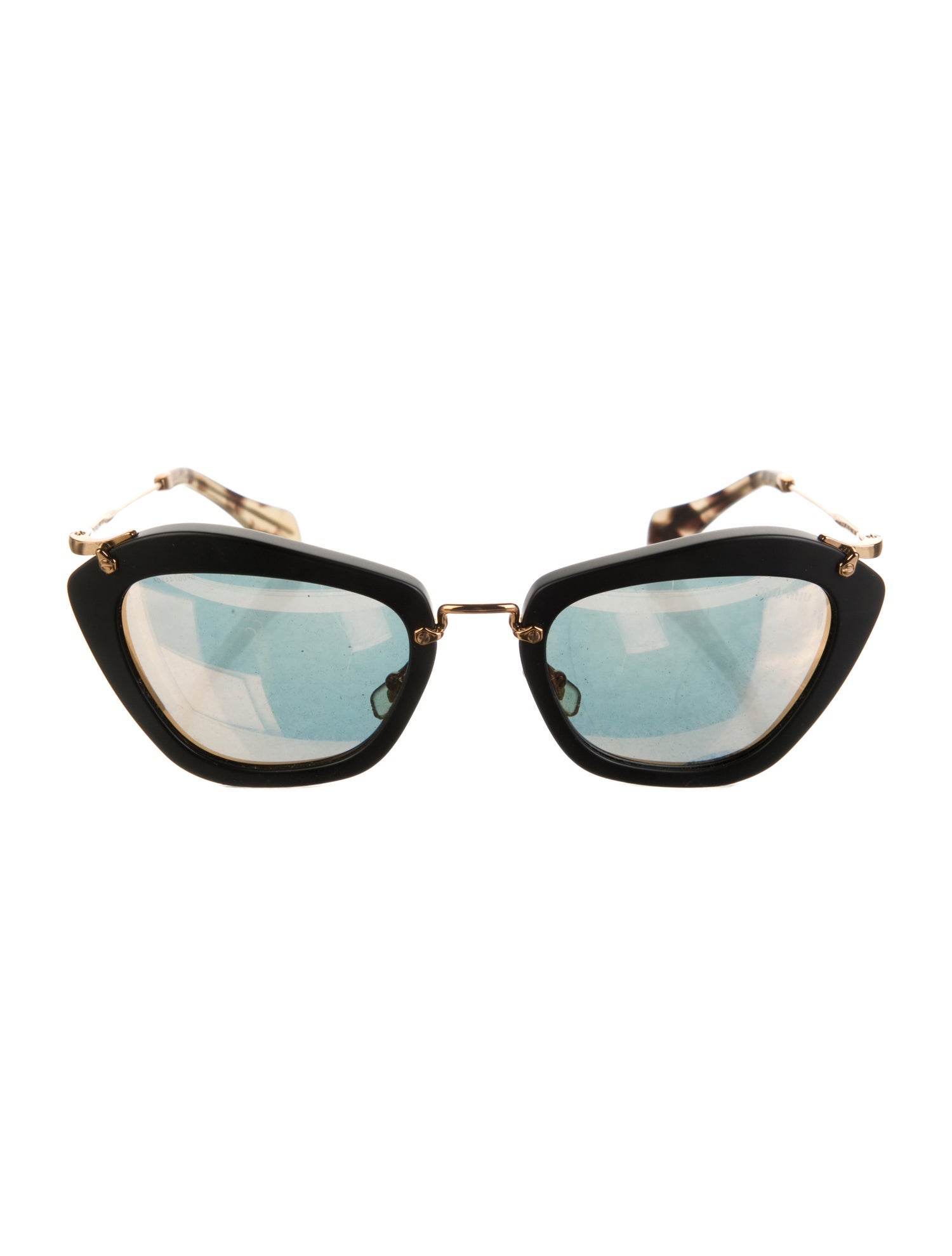 Miu Miu Cat-Eye Tinted Sunglasses