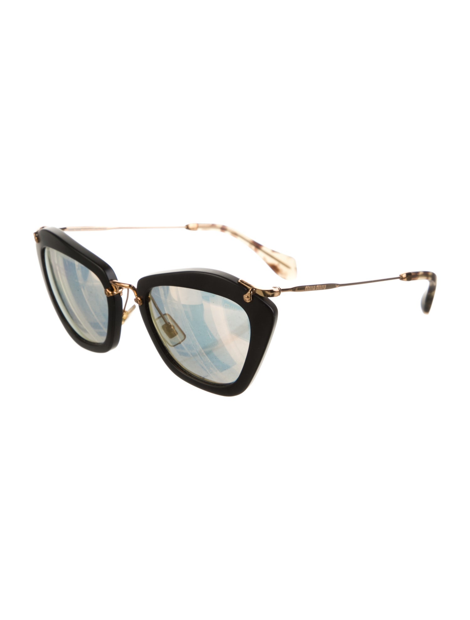 Miu Miu Cat-Eye Tinted Sunglasses