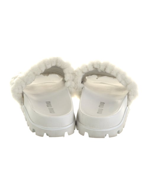 Miu Miu Faux Fur Slides