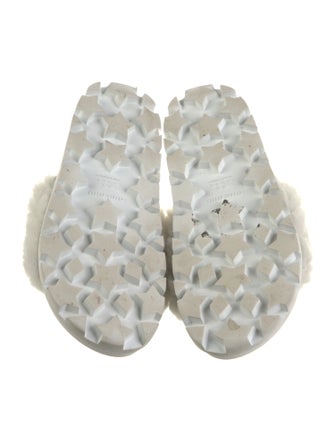 Miu Miu Faux Fur Slides