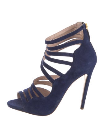 Miu Miu Suede Gladiator Sandals