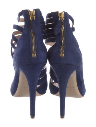 Miu Miu Suede Gladiator Sandals