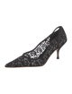 Miu Miu Lace Lace Pattern Pumps