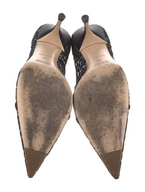 Miu Miu Lace Lace Pattern Pumps