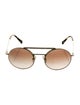 Miu Miu Round Tinted Sunglasses