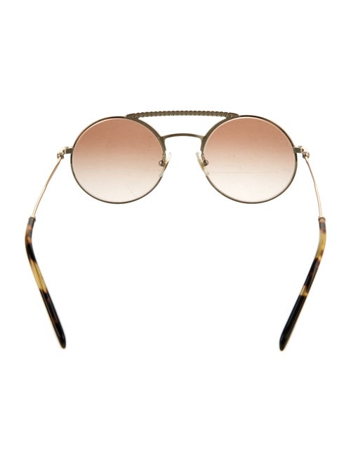 Miu Miu Round Tinted Sunglasses