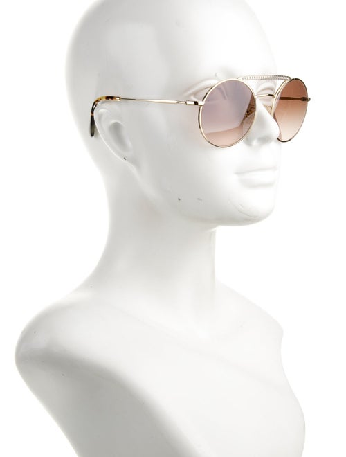 Miu Miu Round Tinted Sunglasses