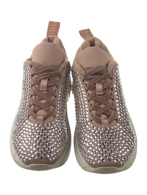 Miu Miu Crystal Crystal Embellishments Sneakers