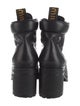 Miu Miu Leather Combat Boots