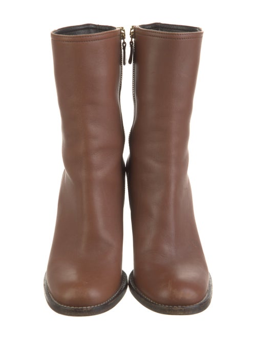 Miu Miu Leather Sock Boots