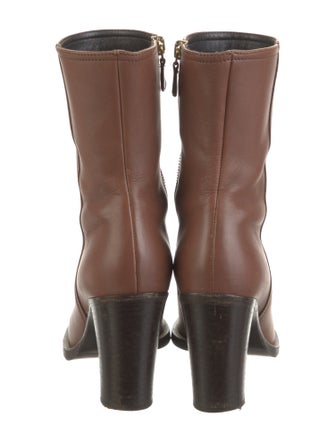 Miu Miu Leather Sock Boots