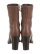 Miu Miu Leather Sock Boots
