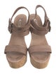 Miu Miu Leather Sandals