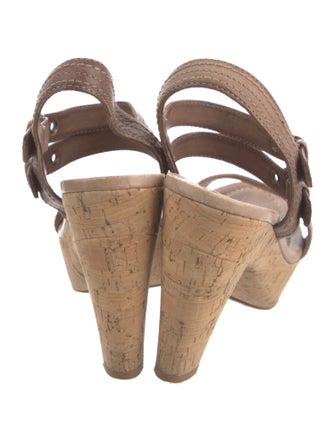Miu Miu Leather Sandals