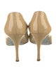 Miu Miu Patent Leather Sequin Embellishments Pumps