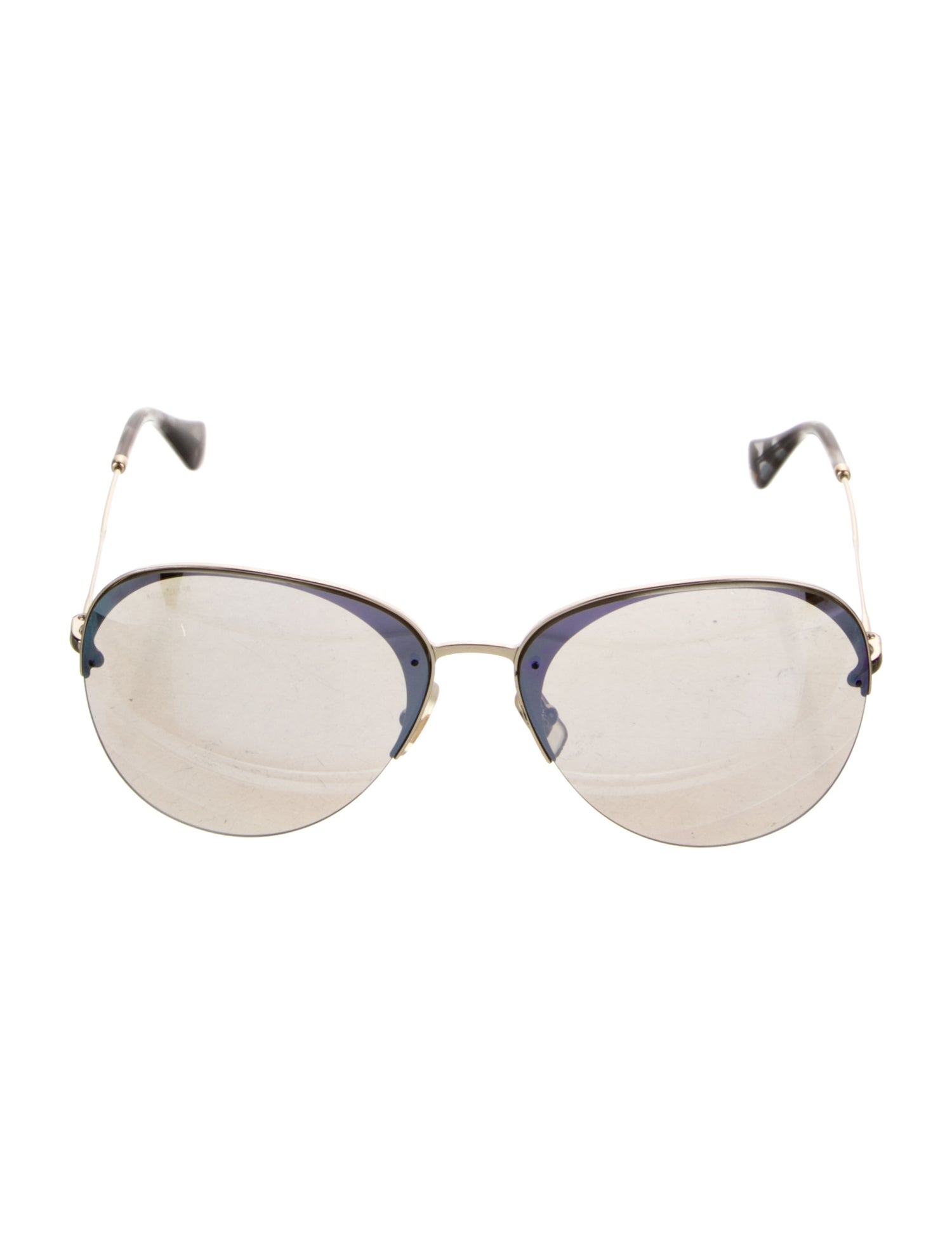 Miu Miu Aviator Tinted Sunglasses