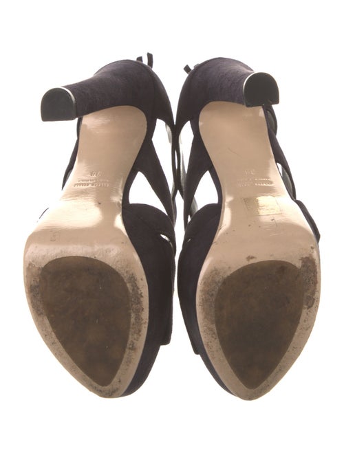 Miu Miu Suede Sandals