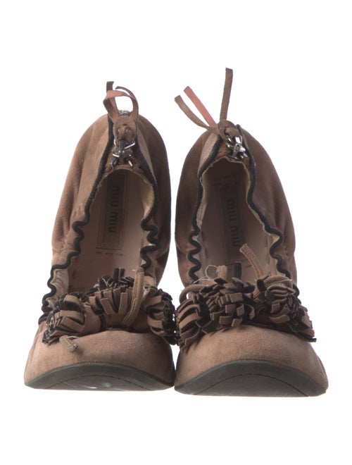 Miu Miu Suede Flats