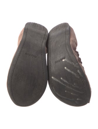 Miu Miu Suede Flats