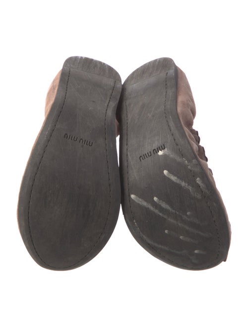Miu Miu Suede Flats