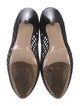 Miu Miu Leather Cutout Accent Pumps