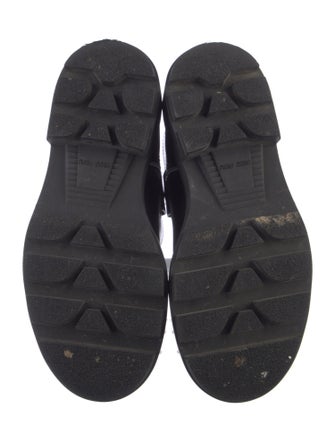 Miu Miu Leather Moto Boots