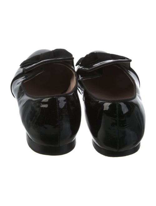 Miu Miu Patent Leather Crystal Embellishments Loafers