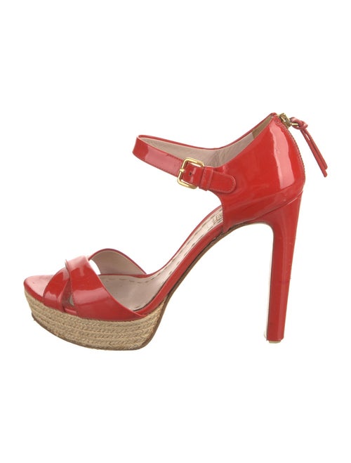 Miu Miu Patent Leather Sandals