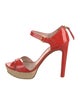 Miu Miu Patent Leather Sandals