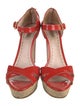 Miu Miu Patent Leather Sandals