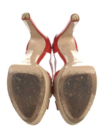 Miu Miu Patent Leather Sandals