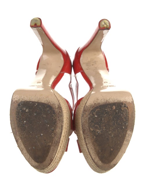 Miu Miu Patent Leather Sandals