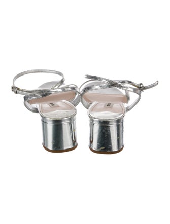 Miu Miu Leather Sandals