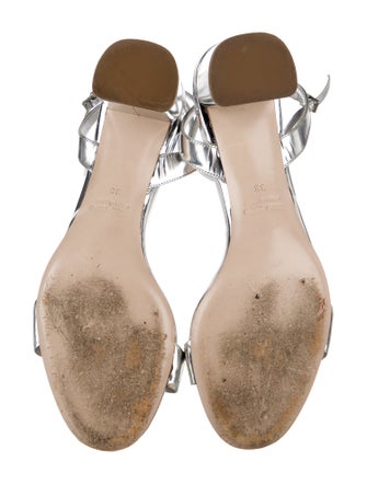 Miu Miu Leather Sandals