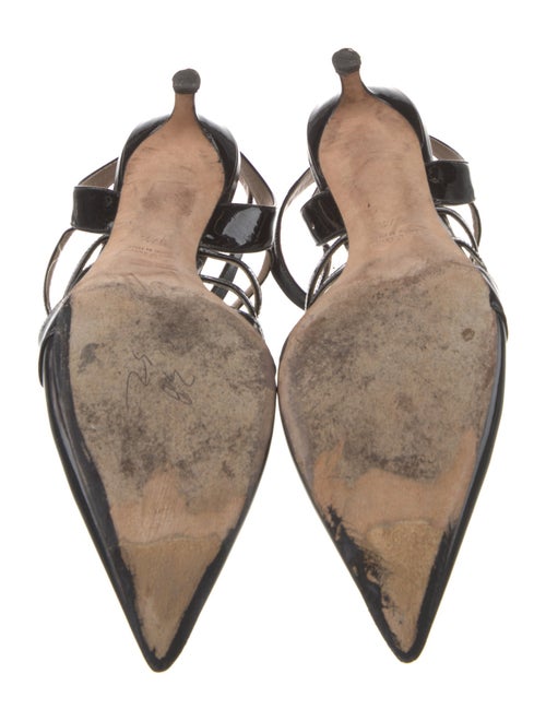 Miu Miu Patent Leather T-Strap Pumps