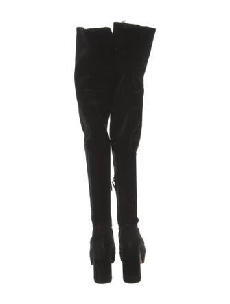 Miu Miu Velvet Boots