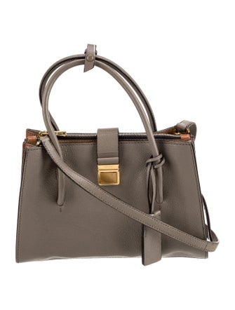 Miu Miu Leather Top Handle Bag