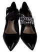 Miu Miu Patent Leather Printed D'Orsay Pumps