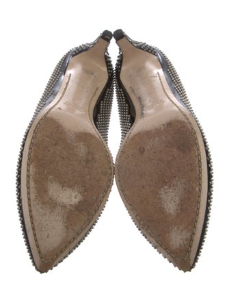 Miu Miu Patent Leather Printed Pumps