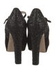 Miu Miu Suede Glitter Accents Pumps