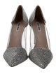 Miu Miu Crystal Crystal Embellishments D'Orsay Pumps