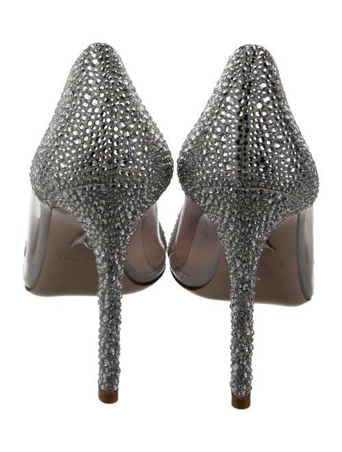 Miu Miu Crystal Crystal Embellishments D'Orsay Pumps