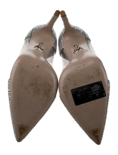 Miu Miu Crystal Crystal Embellishments D'Orsay Pumps
