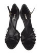 Miu Miu Satin Slingback Sandals