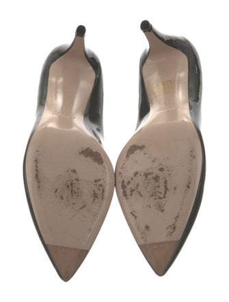 Miu Miu Patent Leather Printed Pumps