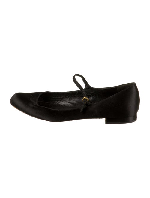 Miu Miu Satin Mary Jane Flats