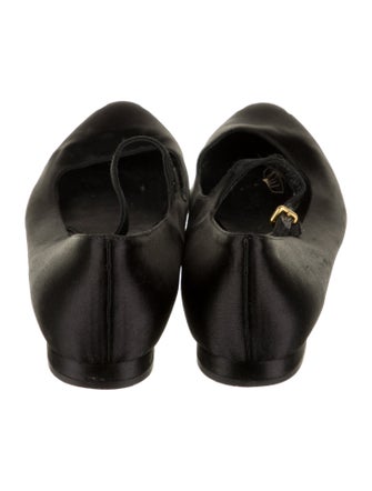 Miu Miu Satin Mary Jane Flats