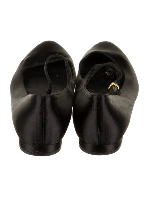 Miu Miu Satin Mary Jane Flats
