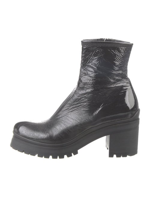Miu Miu Patent Leather Combat Boots
