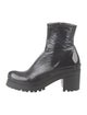 Miu Miu Patent Leather Combat Boots